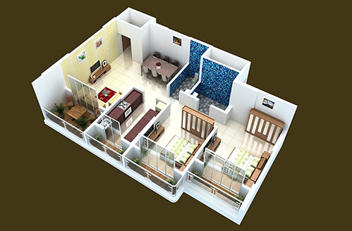2BHK Plan