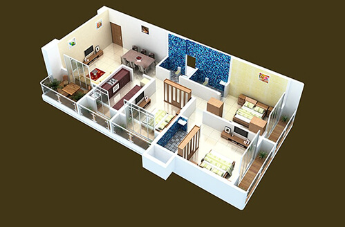 3BHK Plan